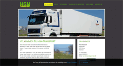 Desktop Screenshot of hgn-transport.dk