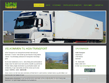 Tablet Screenshot of hgn-transport.dk